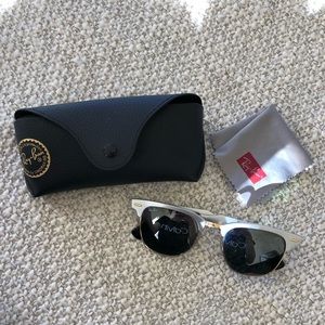 Ray Ban Metal Club master Sunglasses